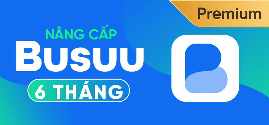 Busuu Premium 6  tháng - Nâng cấp chính chủ